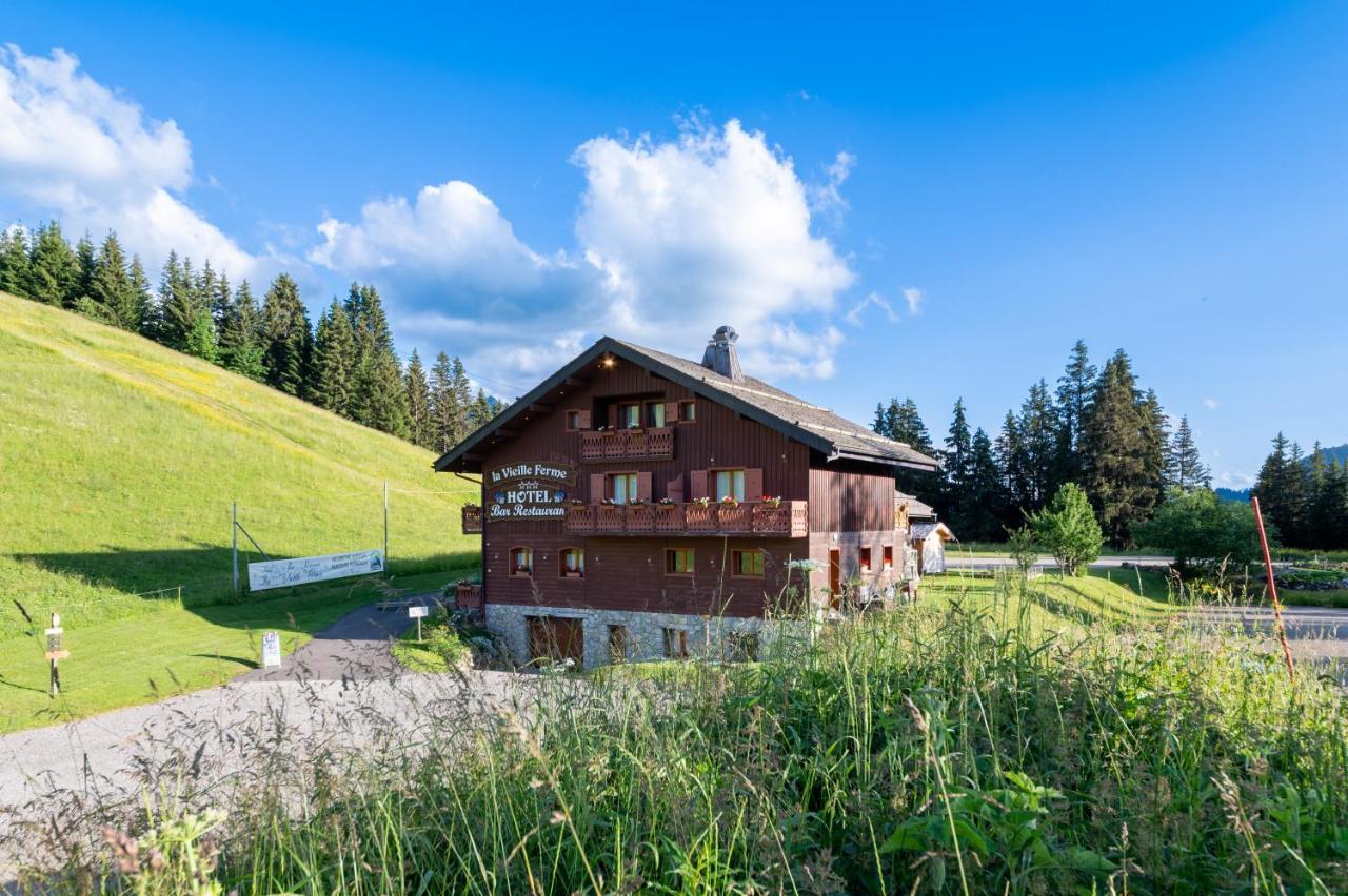 La Vieille Ferme Hotell Manigod Eksteriør bilde