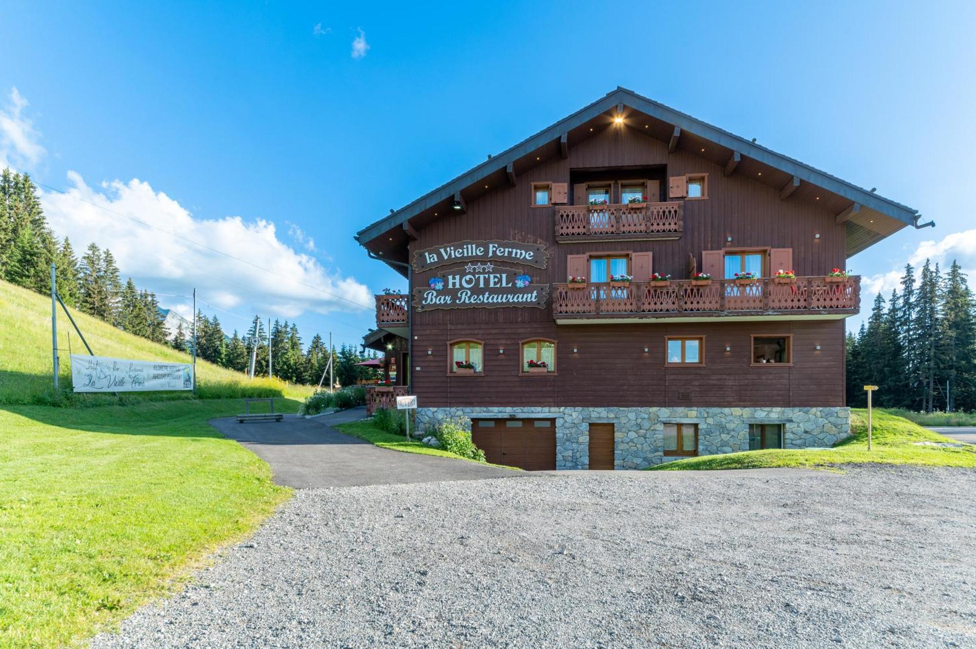 La Vieille Ferme Hotell Manigod Eksteriør bilde